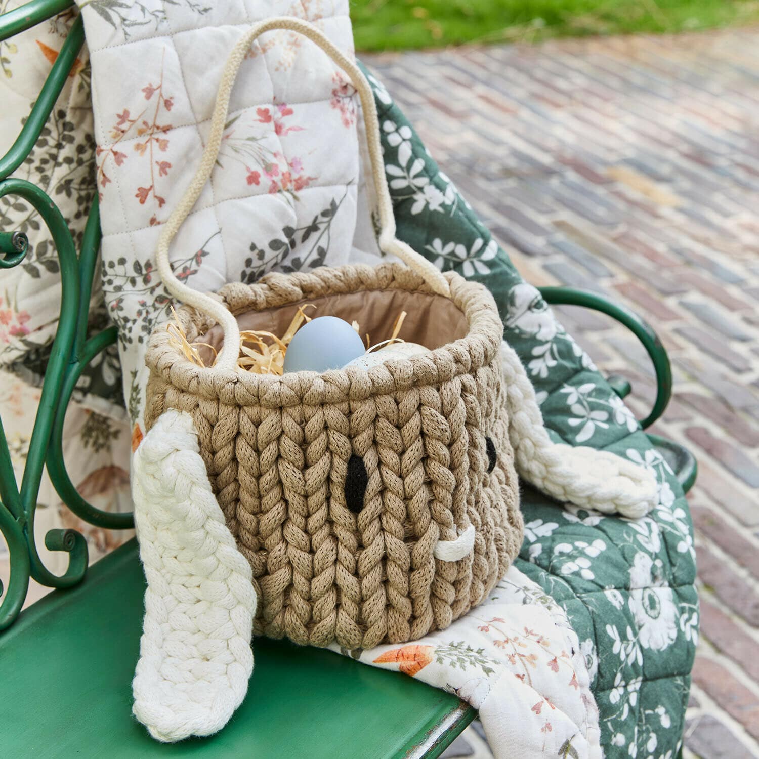 Kosz z motywem zajączka Snugglewood