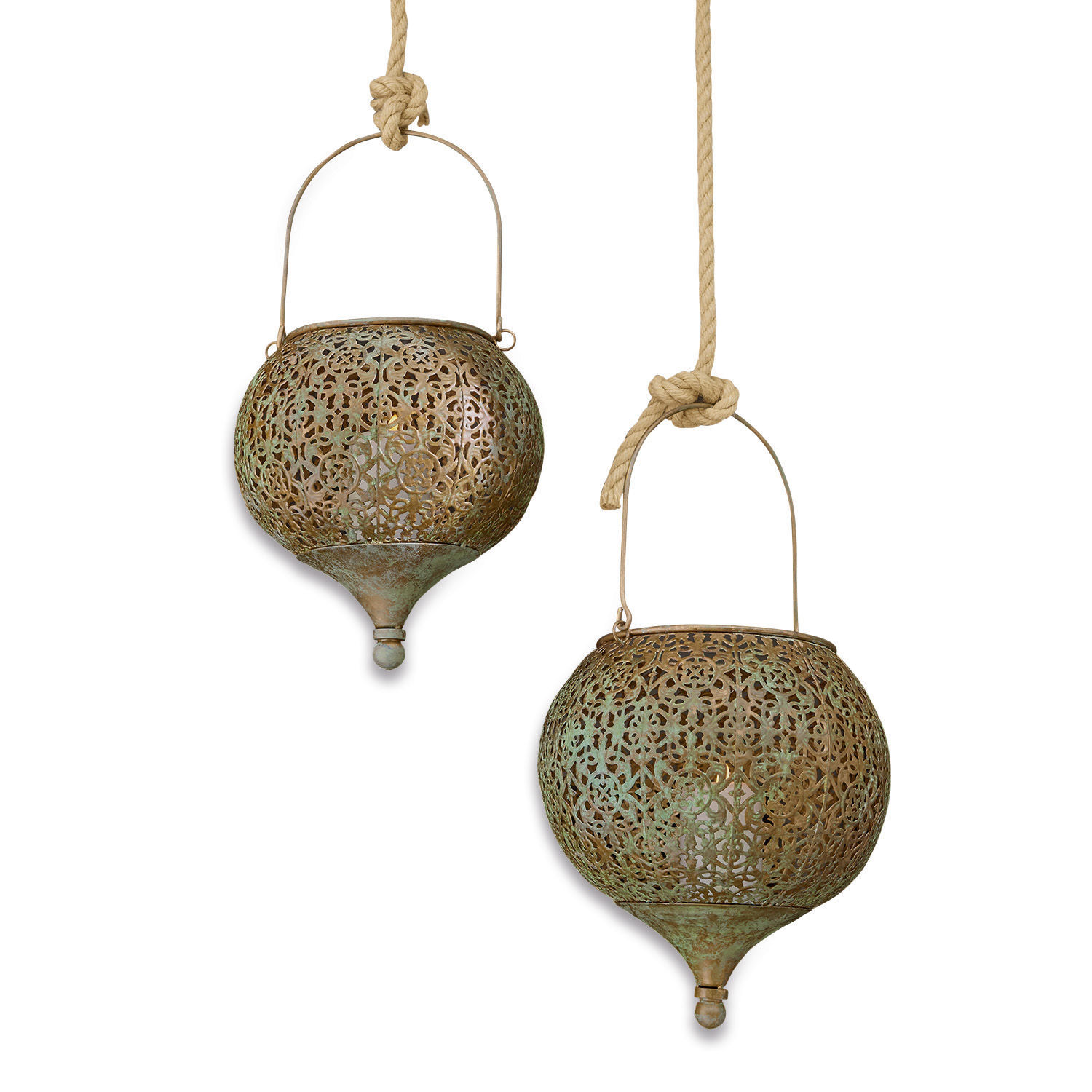 Lampion wiszący, zestaw 2 szt. Gaël