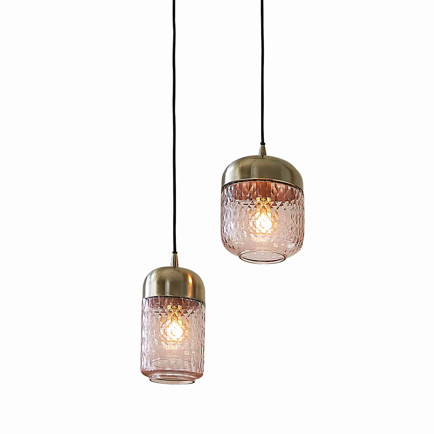 Lampa wisząca, zestaw 2 szt. Jolivienne